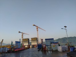 重庆合川嘉陵江特大桥塔机安全监控项目