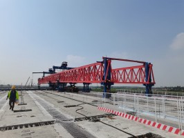 西安外环高速架桥机安全监控项目