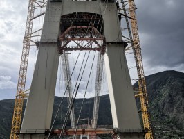金沙江特大桥缆索吊安全监控项目