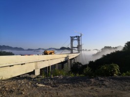 贵州乌梅河特大桥缆索吊安全监控项目