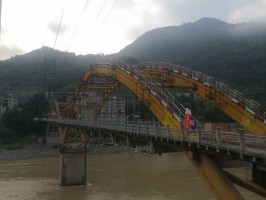 蜀河汉江大桥缆索吊安全监控项目